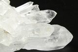 Clear Quartz Crystal Cluster - Brazil #258932-1